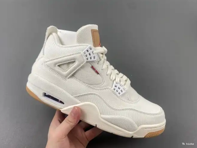 Cheap TBK Levi's AO2571-100 Air 'White' x 4 Jordan 0502